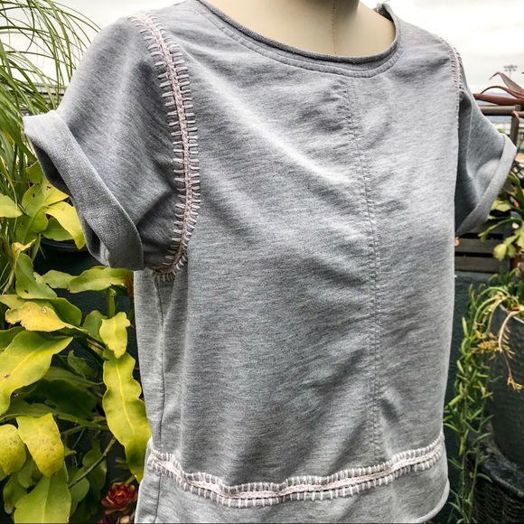 Lou & Grey crochet detail t-shirt - Picture 2 of 8